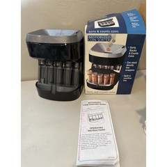 Magnif Motorized Electric Coin Sorter Automatic Sort Battery Powered