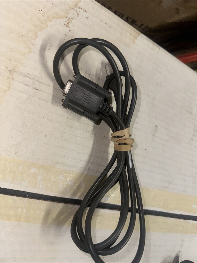 Motorola Symbol Barcode Scanner CBA-R23-S07ZAR RS232 Straight Cable