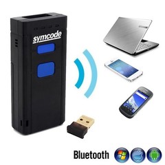 Symcode Bluetooth Wireless Barcode Scanner,Bluetooth Function & 2.4GHz Wireless