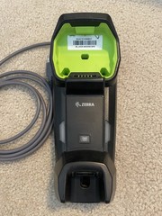 Zebra LI3678 Ultra-Rugged Cordless 1D Barcode Scanner USB Kit Cradle