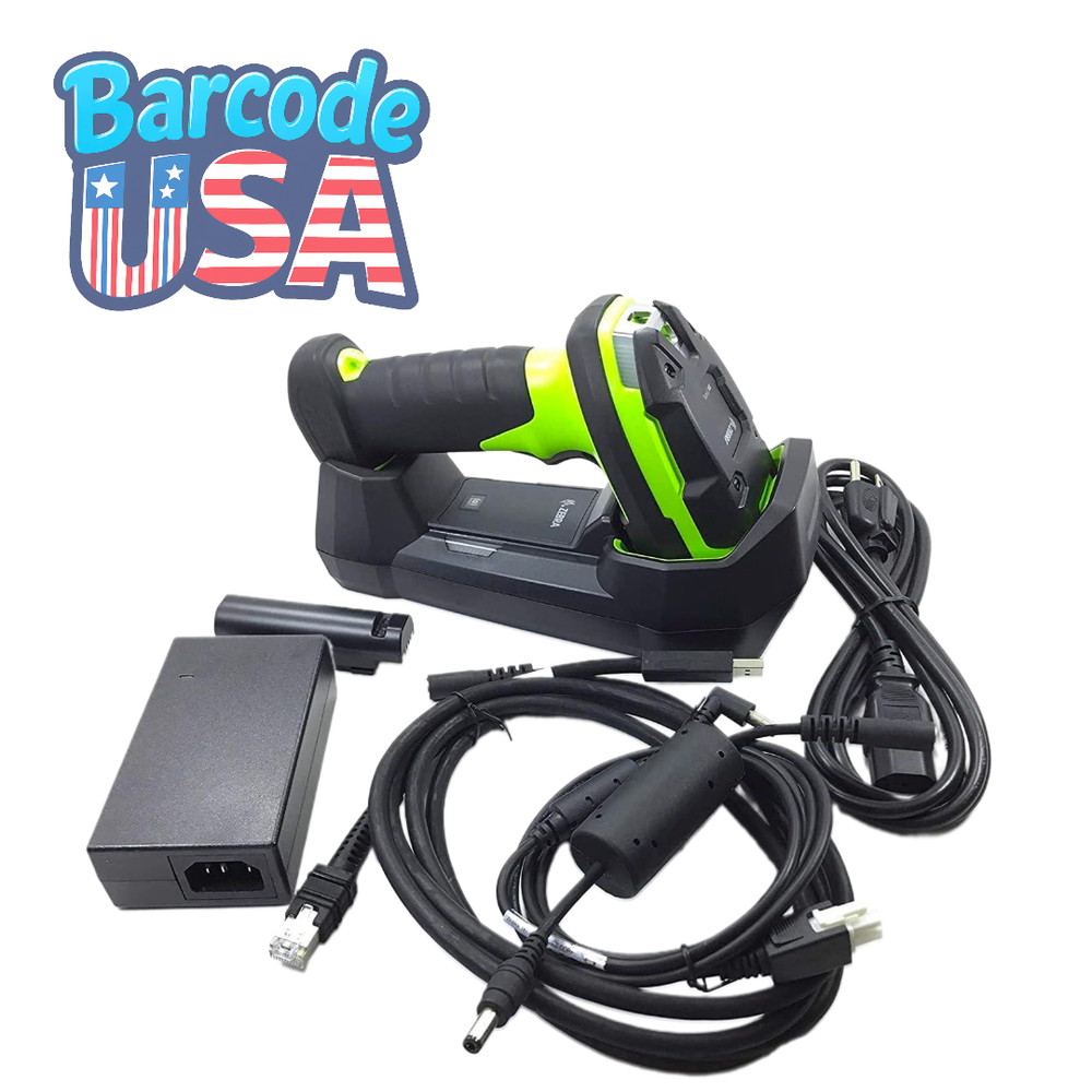 ✅Zebra Barcode Scanner DS3678-SR3U42A0SFW Wireless Bluetooth 2D/1D/QR, KIT!🔥⭐