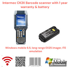 Honeywell CK3XAA4M000W4400 Includes Battery 1 year Warranty , ships from USA !!