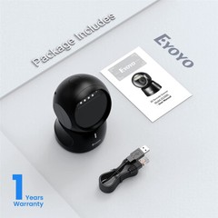 Eyoyo 2D QR Code Desktop Barcode Scanner, Screen Scanning for POS PC Library