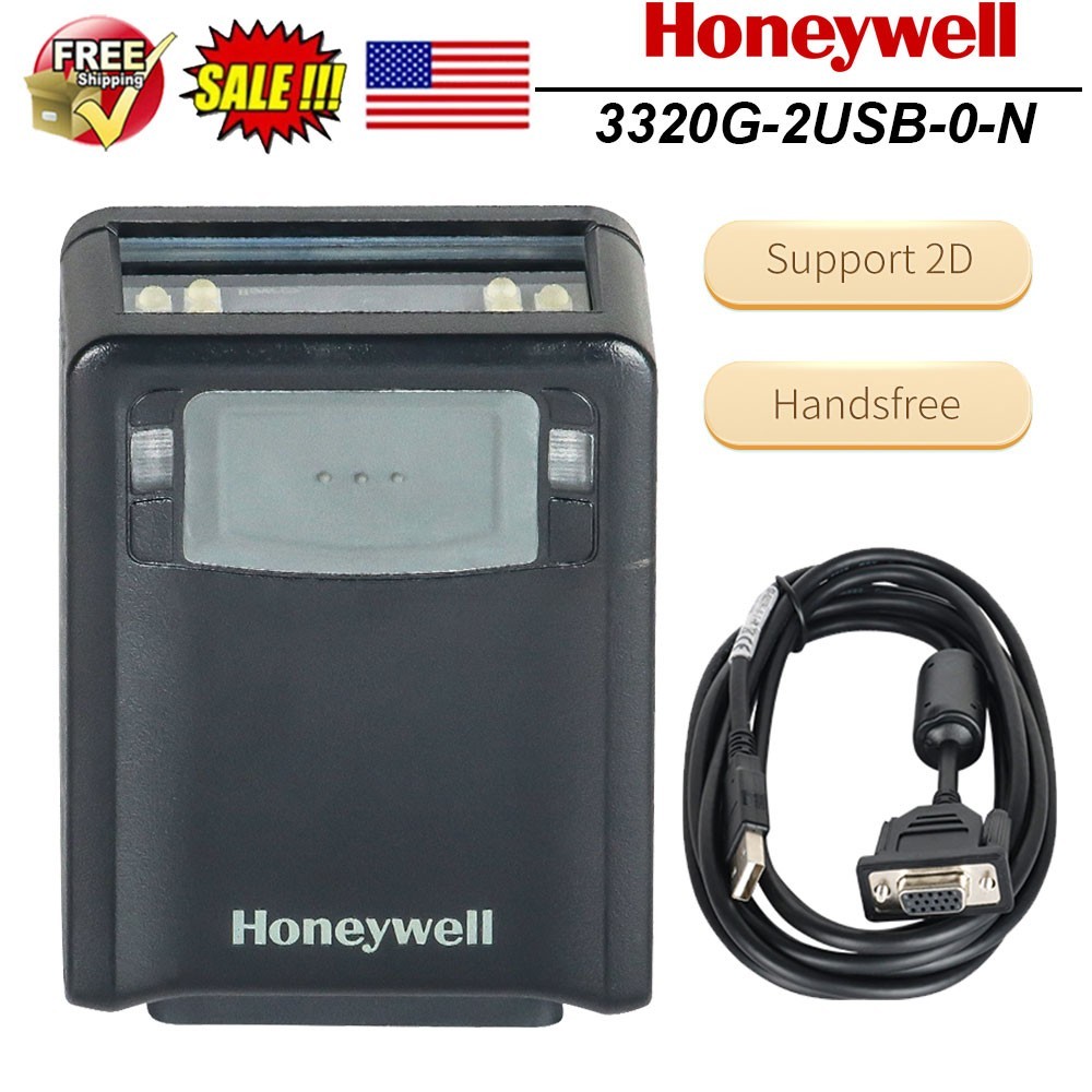 Honeywell 3320G-2USB-0-N Vuquest 3320g 1D 2D Area Barcode Scanner w/USB Cable