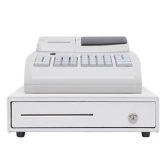Electronic Cash Register Drawer W/Key Pos 6 Digits Led Display Restaurant Retail