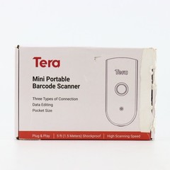 Tera 1100L Wireless 1D Laser Barcode Scanner Bluetooth USB 2.4G Pocket Reader