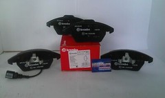 P85075 BREMBO KIT 4 PADS BRAKE SHOES ANT FOR AUDI A1 1.4 TFSI