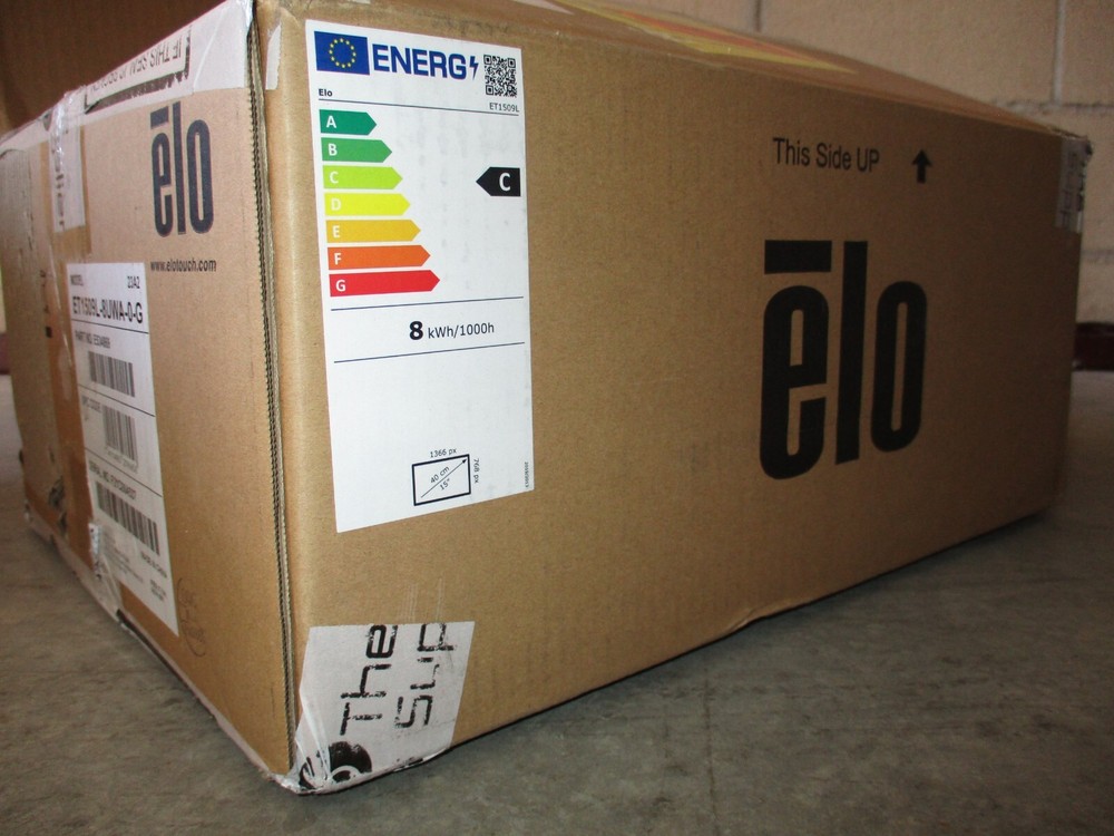 ELO E534869 15.6&Prime; Touchscreen Monitor ET1509L-8UWA-0-G Open Box