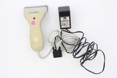 DATALOGIC BARCODE SCANNER SERIAL CCD READER POS DL-80 DIN9 DL80 BEIGE With PSU