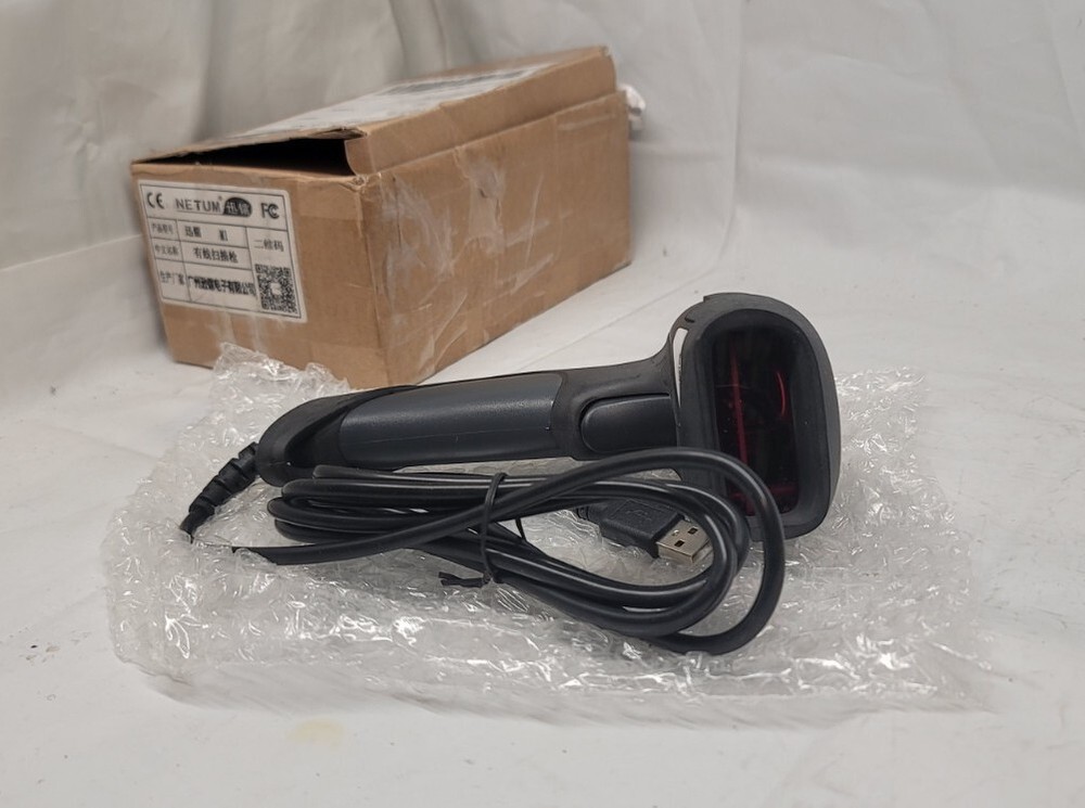 NETUM Bluetooth 1D Barcode Scanner 2.4G USB Pro Scanner NT-1228BC – CORDED/WIRED