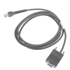 Reusable Grey Barcode Scanner Cable for Pos Systems Straight Cable
