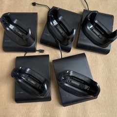 Zebra TC51 TC56 Charging Cradle Dock Lot of 5 Untested For Parts Repair