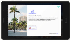 « Your Welcome » Smart Home Tablet – Vacation Rental Management Tablet