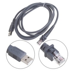 Efficient USB Cable Practical Data Cord 2M for QD2100 GD4130 GBT4100 Scanner