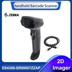 Symbol DS4308-SR00007ZZAP 2D/1D Handheld Barcode Scanner POS Reader w USB Cable
