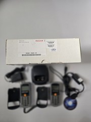 2 Metrologic Optimus S SP5500 Batch Scanner Data Collectors