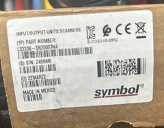 Symbol LS2208 Laser Barcode Scanner LS2208-SR20007-NA