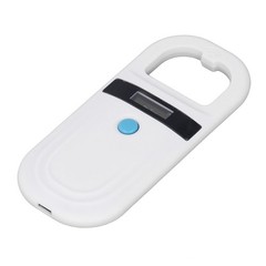 Pet Microchip Scanner Reader 134.2Khz 125Khz Rechargeable 15 Digits Pet ID