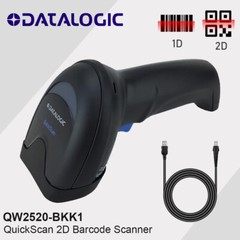 Datalogic QW2520-BKK1 Corded Handheld 1D 2D Barcode Scanner with USB Cable