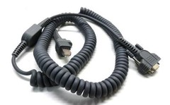 NEW Intermec 236-198-001 RS232 Coiled Serial Scanner Cable 12&prime; (3.6M) SR61T