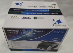 CONTROLTEK Bill Counter, 1,080 Bills/min, 11 x 10 x 6.8, Gray