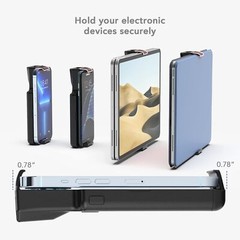 Wireless Barcode Scanner Phone Back Clip 2D QR Code Inventory Reader for iPad PC