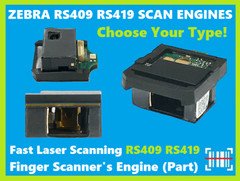 Zebra Symbol RS419 RS409 Scan Engines! 91-88565A1-01 and 20-70965-401 !🔥⭐