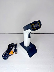 NETUM Wireless Bluetooth 2D Barcode Scanner QR PDF417 Reader Charging Cradle OB