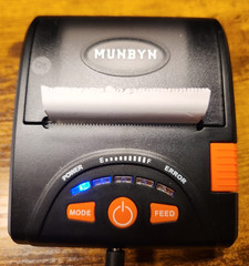 MUNBYN IMP001 58mm Bluetooth Receipt Printer Powers On Parts Repair