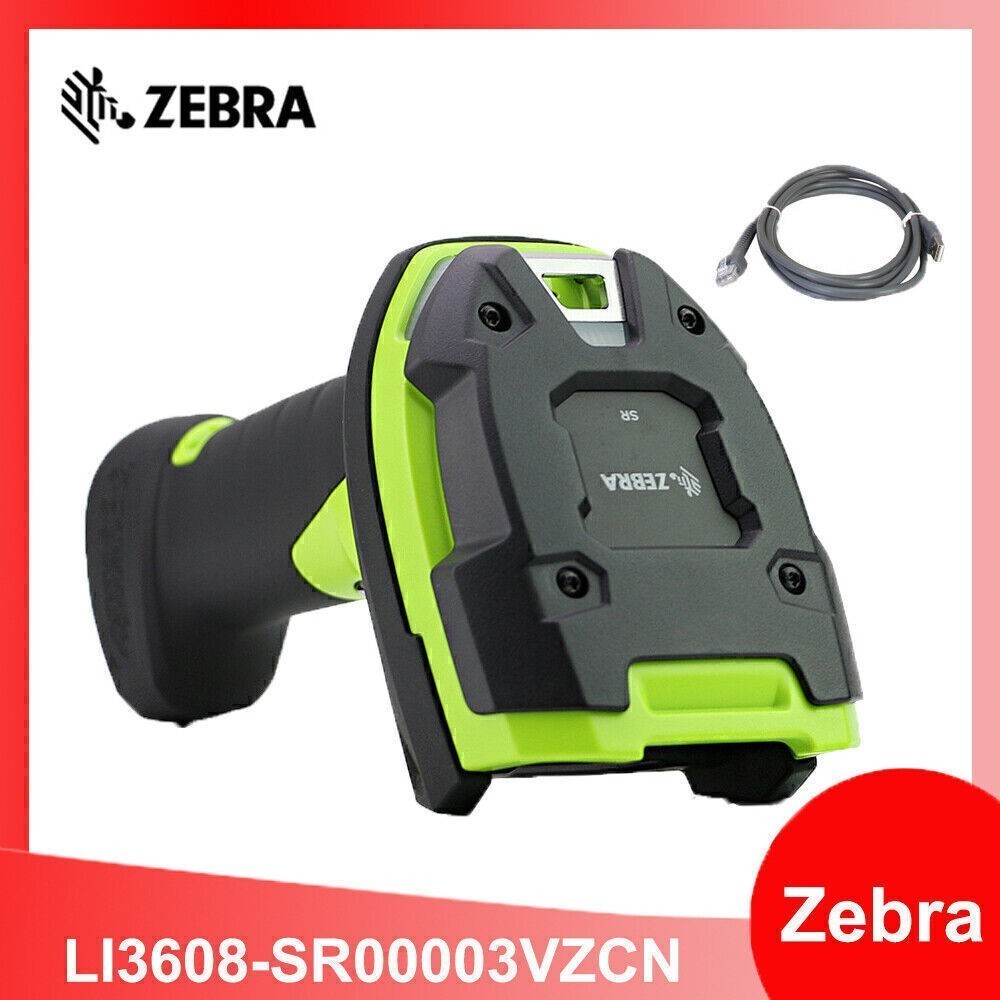 Zebra LI3608-SR00003VZCN Handheld Ultra-Rugged 1D Linear Imager Barcode Scanner