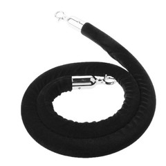 Crowd Control Wire Barrier Rope Crowd Control Rope Pole Self-Closing Buckle 1PC