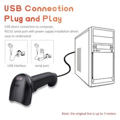 New Honeywell 1900GHD-2USB High Density 1D 2D USB Barcode Scanner – 1900GHD-2USB