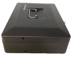 Sentry Safe Black Cash Box With Money Tray & Keys