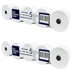 Star SP700 Kitchen Printer Paper (2 Packs of 5 Rolls each) 3&Prime; x 165&prime; 1-Ply Bo…