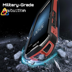 TC51 TC52 TC56 TC57 TC510K Case with Hand Strap – Protective & Ergonomic Red