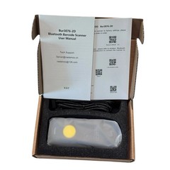 NADAMOO Wireless Barcode Scanner Compatible with Bluetooth Function, 2.4G