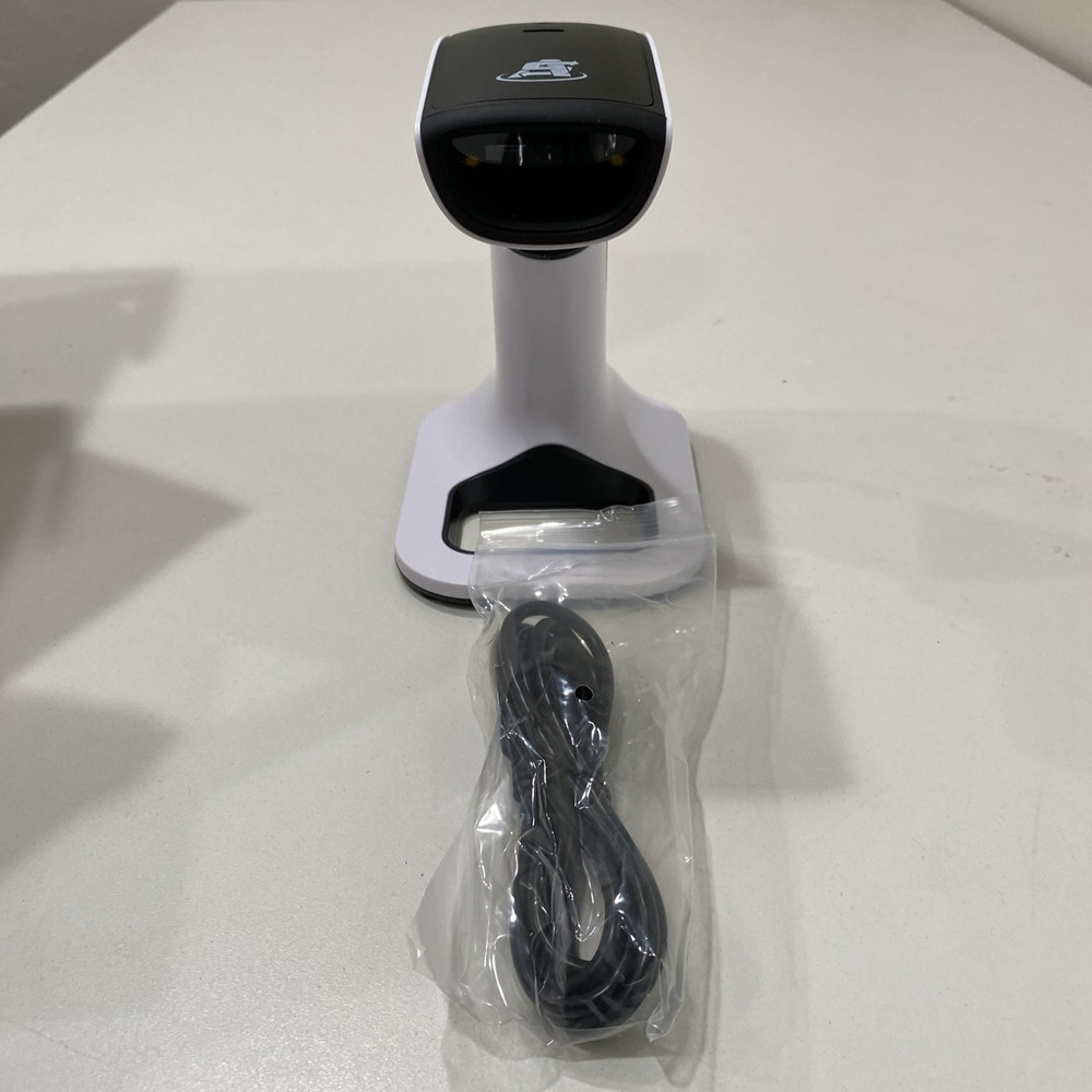 ScanAvenger Wireless Portable 1D&2D with Stand Bluetooth Barcode Scanner SA 9021