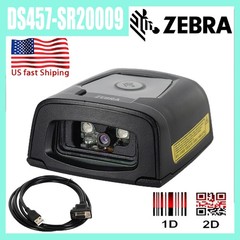 Zebra DS457-SR20009 Fixed Mount Barcode Scanner 1D/2D Laser Reader W/ USB Cable