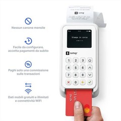 SUMUP – POS terminal 3G+ STAMPANTE-Bianco