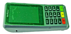 VeriFone P400 PLUS Touch Credit Card Terminal (UNIT ONLY) NO CABLE OR ADAPTER