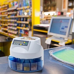 Coin Counter Counter Digital Automatic Electronic Coin Sorter Machine 110V