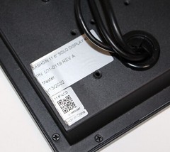 MASHGIN 11.6&Prime; SOLO DISPLAY for QR/barcode scanner, 11.6&Prime; LCD, P/N: 501-0119 for