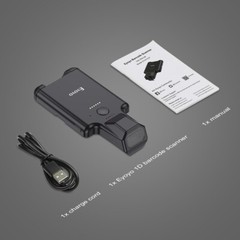 Eyoyo 2D Phone Back Clip Bluetooth Barcode Scanner Portable 1D QR Barcode Reader