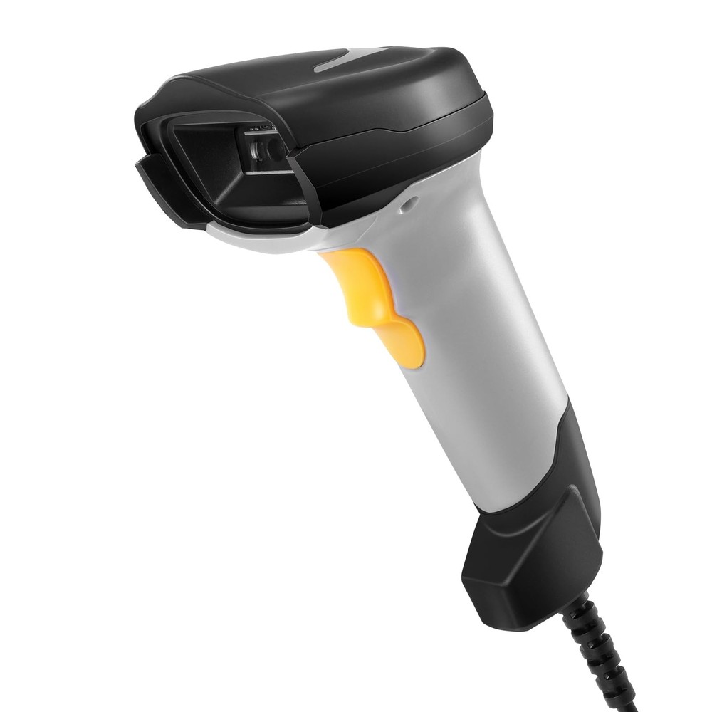 Barcode Scanner, Handheld QR Scanner USB Wired Connection 1D 2D&PDF417 Data M…
