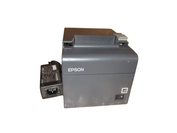 Epson TM-T20II M267D Thermal Receipt Printer Terminal AC adaptor & USB Cable