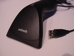 UNITECH USB BARCODE SCANNER MS210-1BG