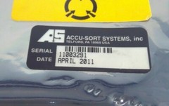 Accu-Sort Systems – GP018 Character Remote Display Unit 1000016277 2D