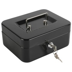 Secure and Stylish Medium Cash Box with Key Lock – Perfect for Home or Office