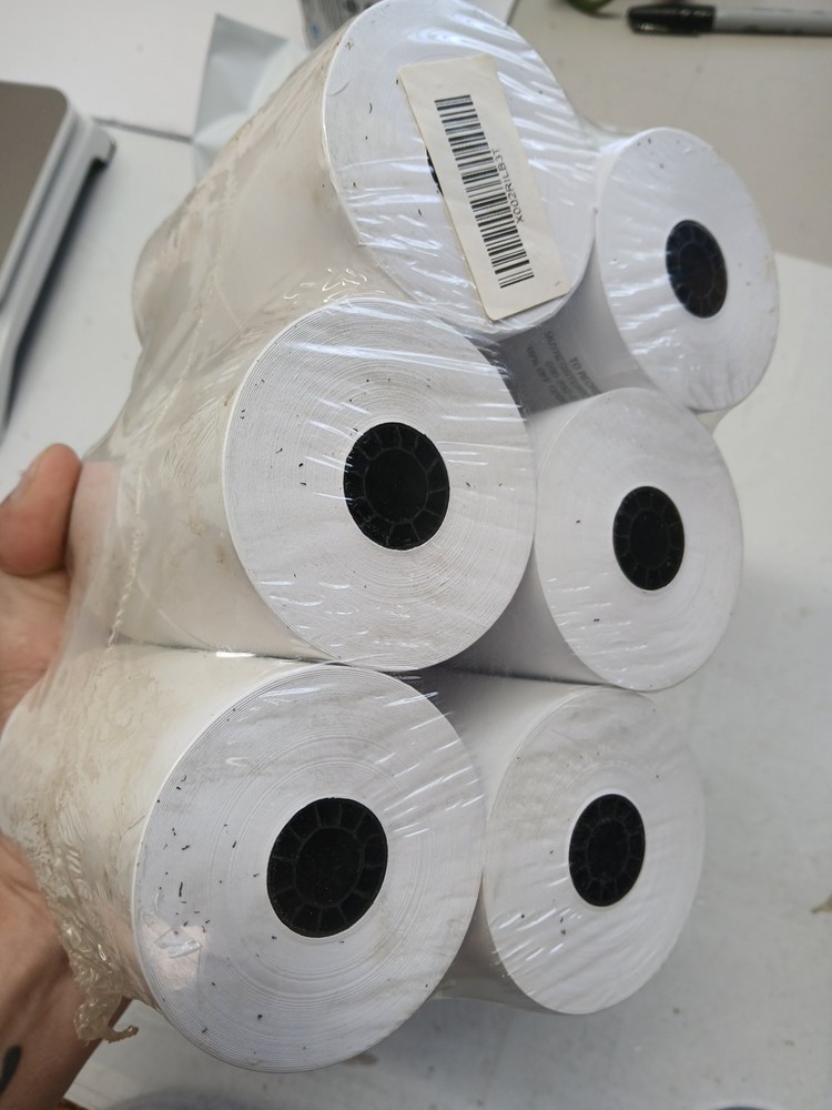 2 1/4&Prime; x 50&prime; Thermal Receipt Paper 12 Rolls Cash Register POS