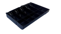 NCR MID RANGE CASH DRAWER INSERT WITH LID (NO KEY)